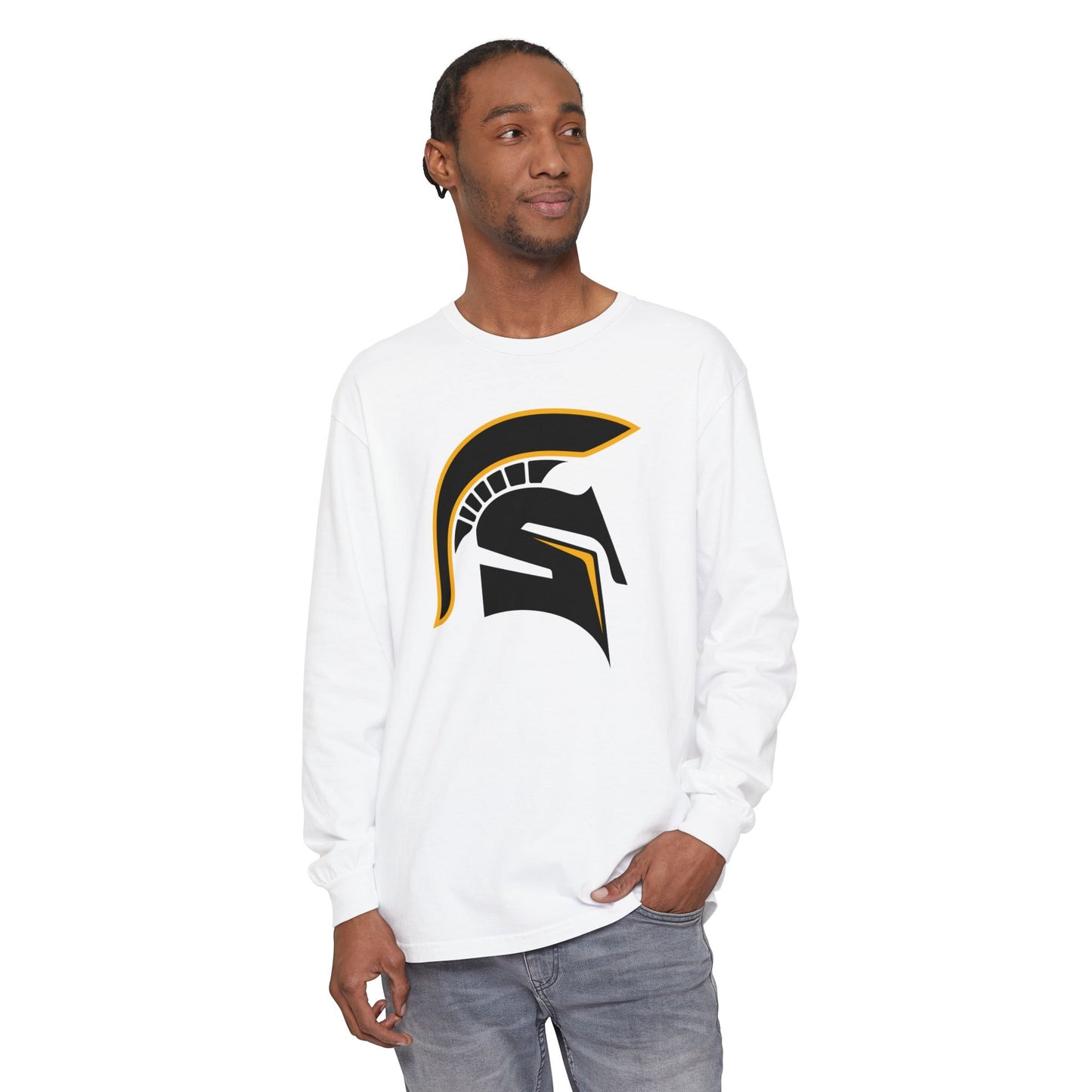 Garment-Dyed Long Sleeve Tee
