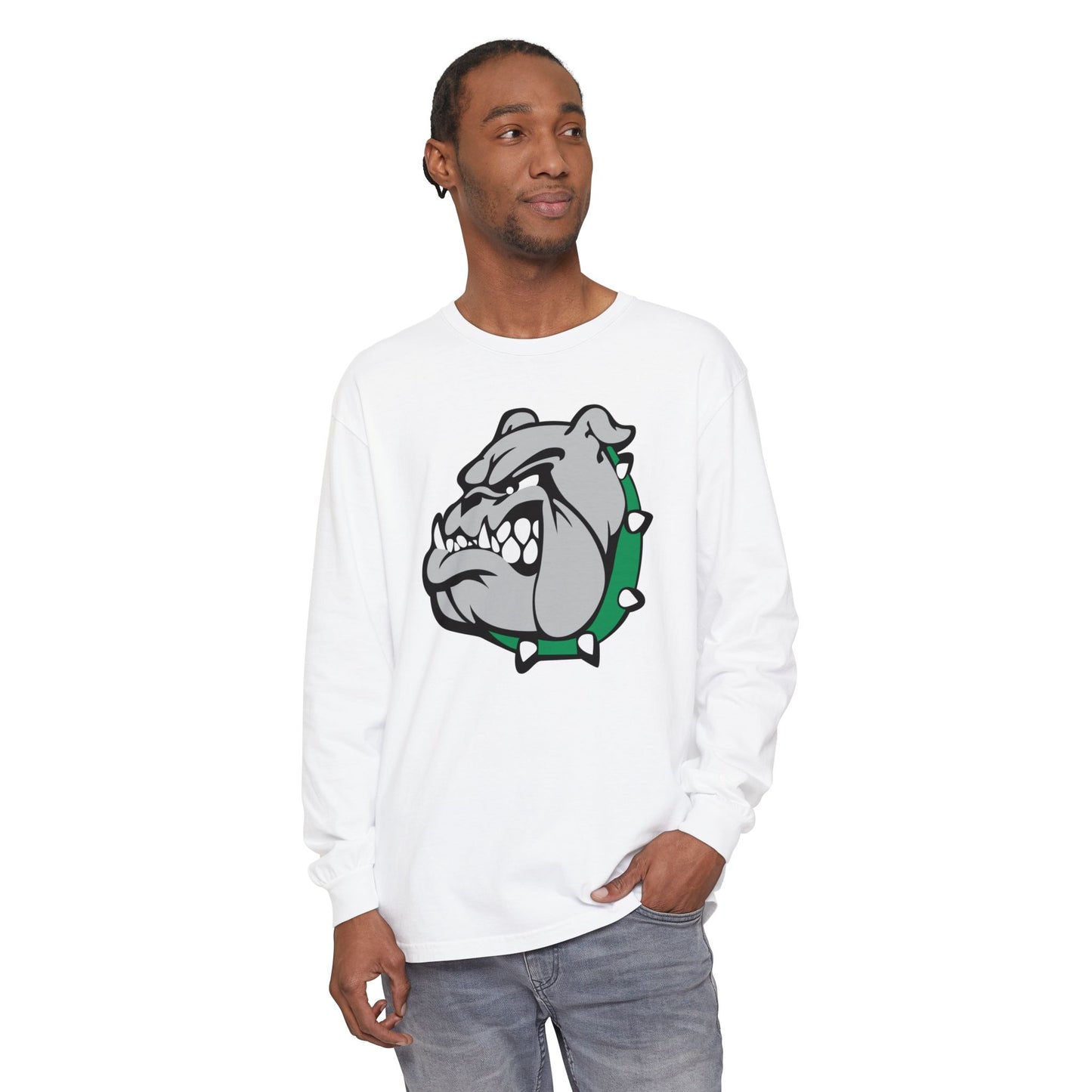 Garment-Dyed Long Sleeve Tee