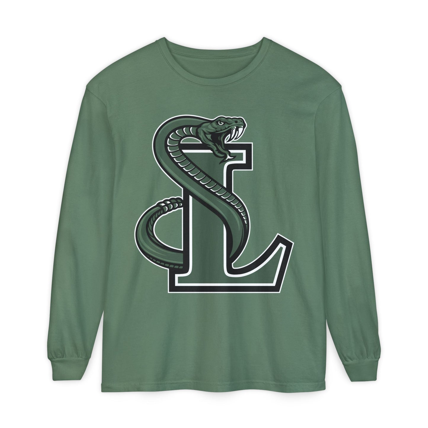 Garment-Dyed Long Sleeve Tee