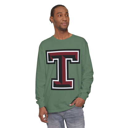 Garment-Dyed Long Sleeve Tee