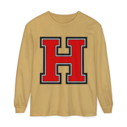Garment-Dyed Long Sleeve Tee