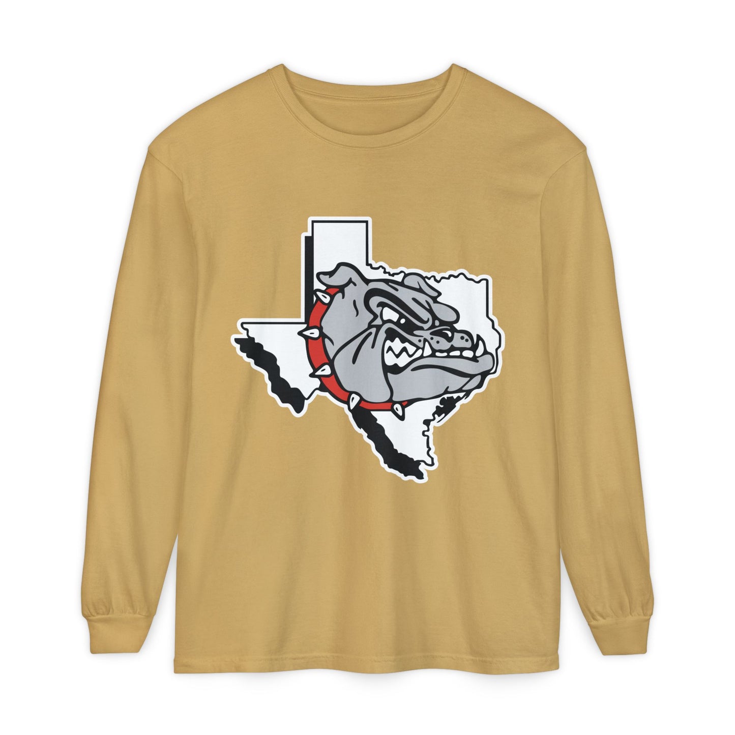 Garment-Dyed Long Sleeve Tee