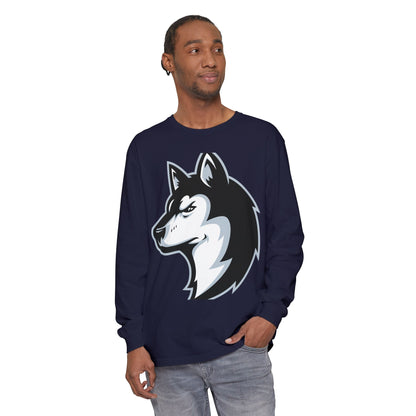 Garment-Dyed Long Sleeve Tee