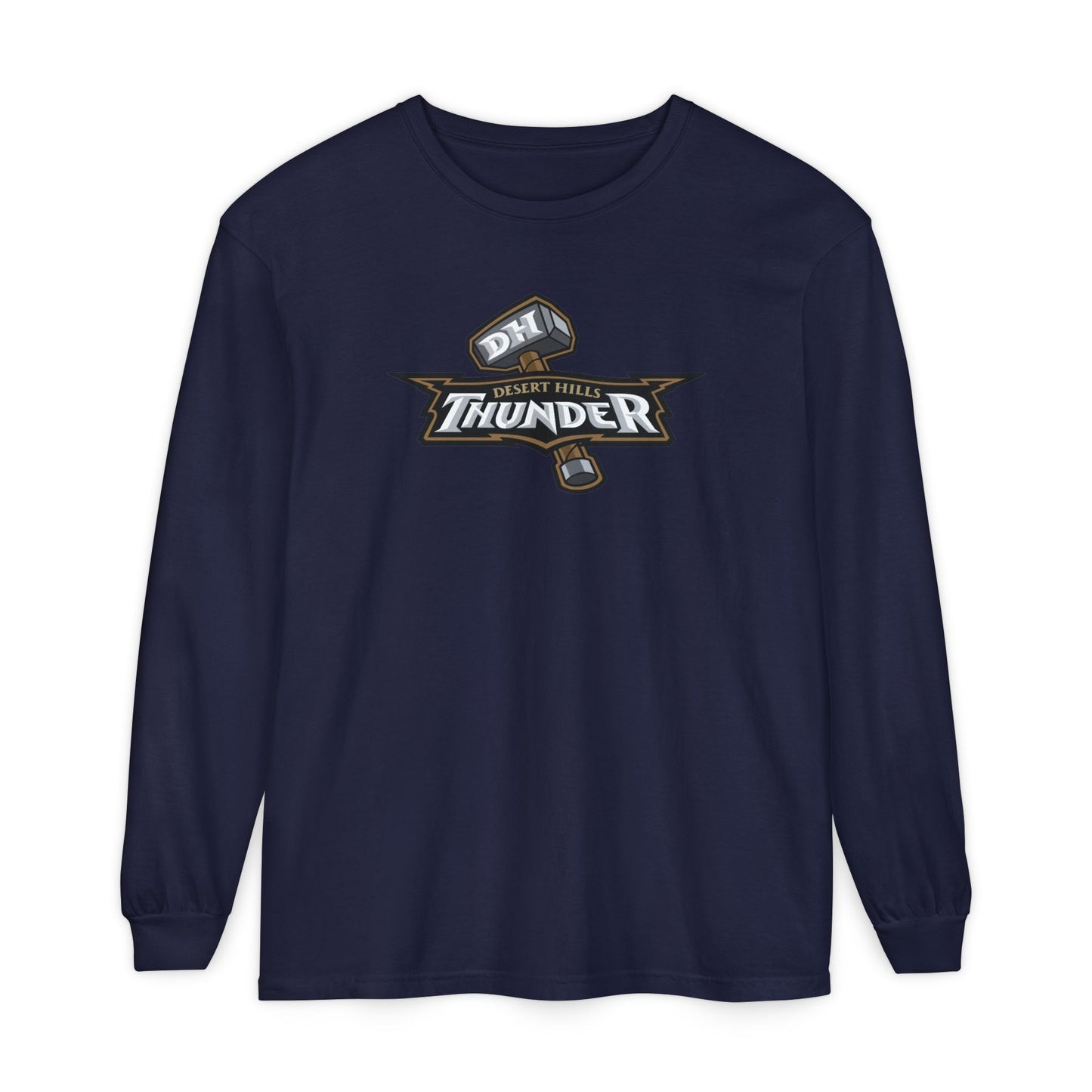 Garment-Dyed Long Sleeve Tee