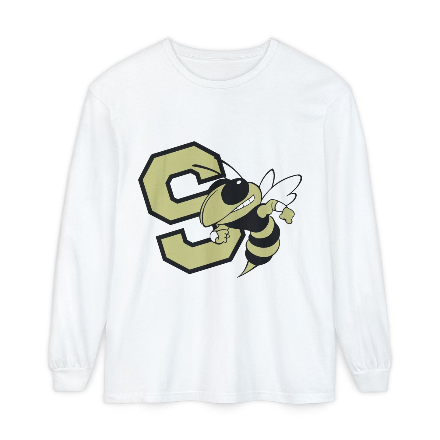 Garment-Dyed Long Sleeve Tee