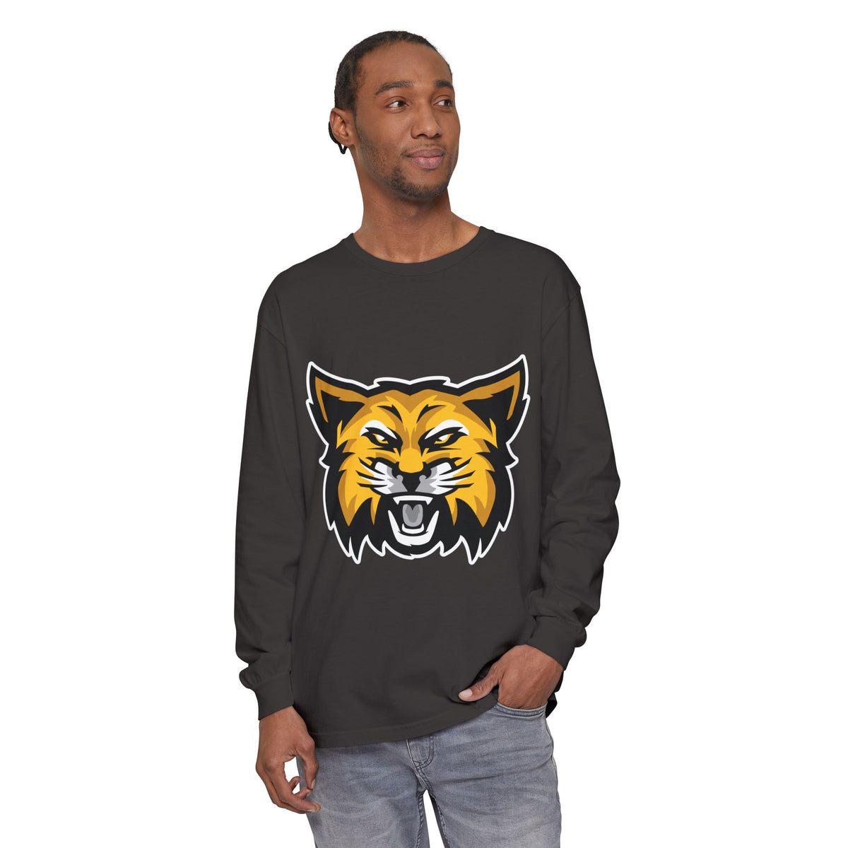 Garment-Dyed Long Sleeve Tee