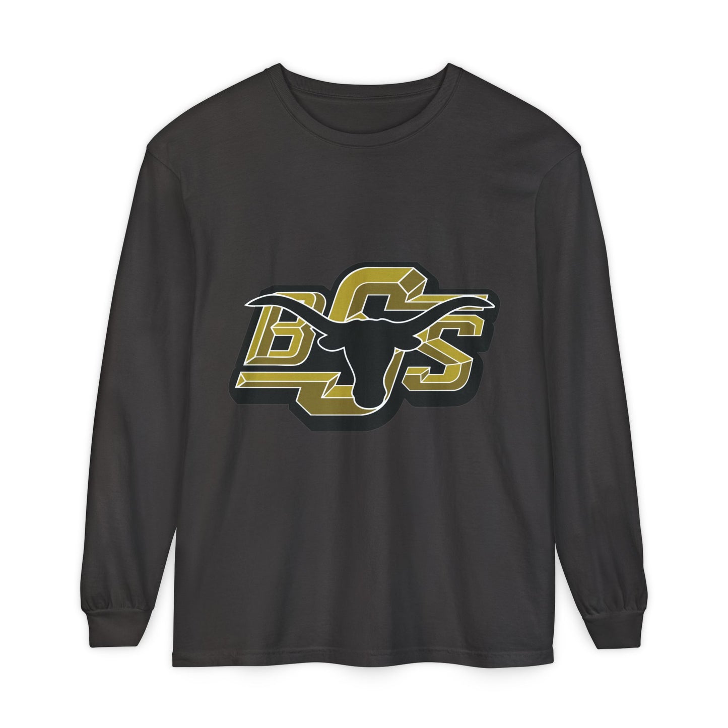 Garment-Dyed Long Sleeve Tee