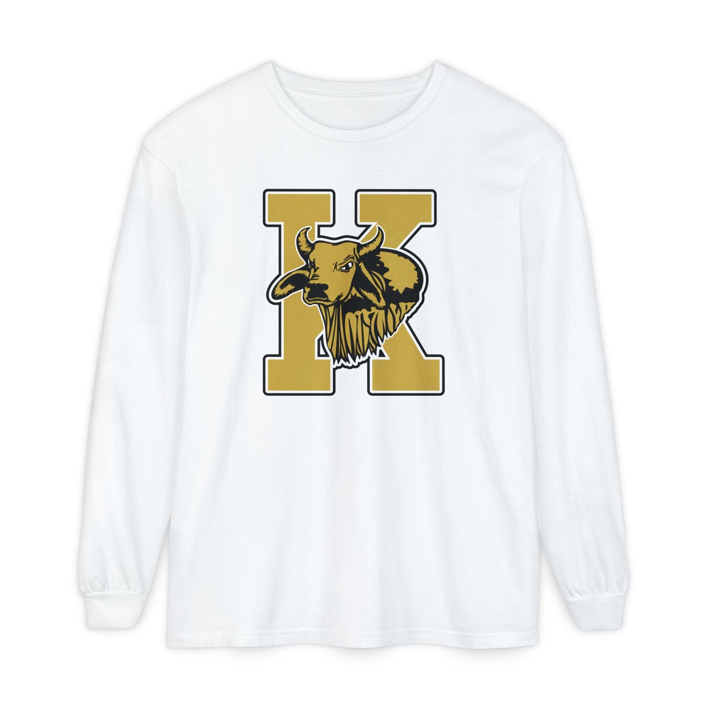 Garment-Dyed Long Sleeve Tee