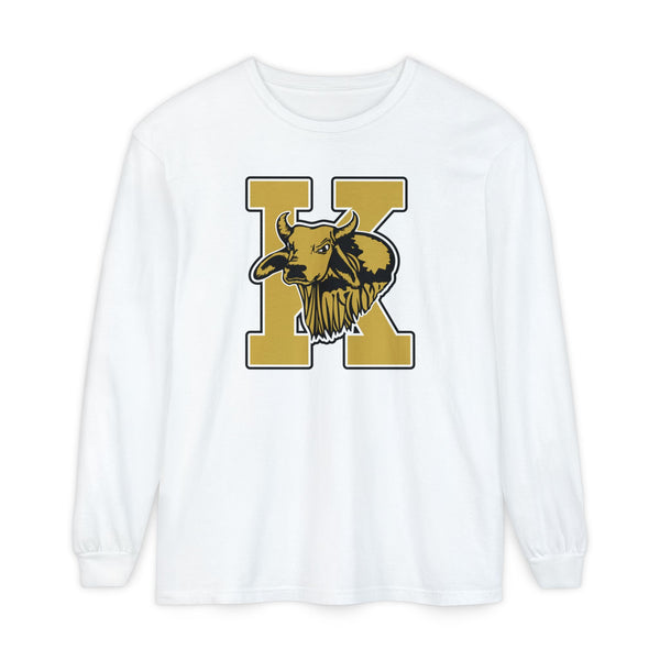 Garment-Dyed Long Sleeve Tee