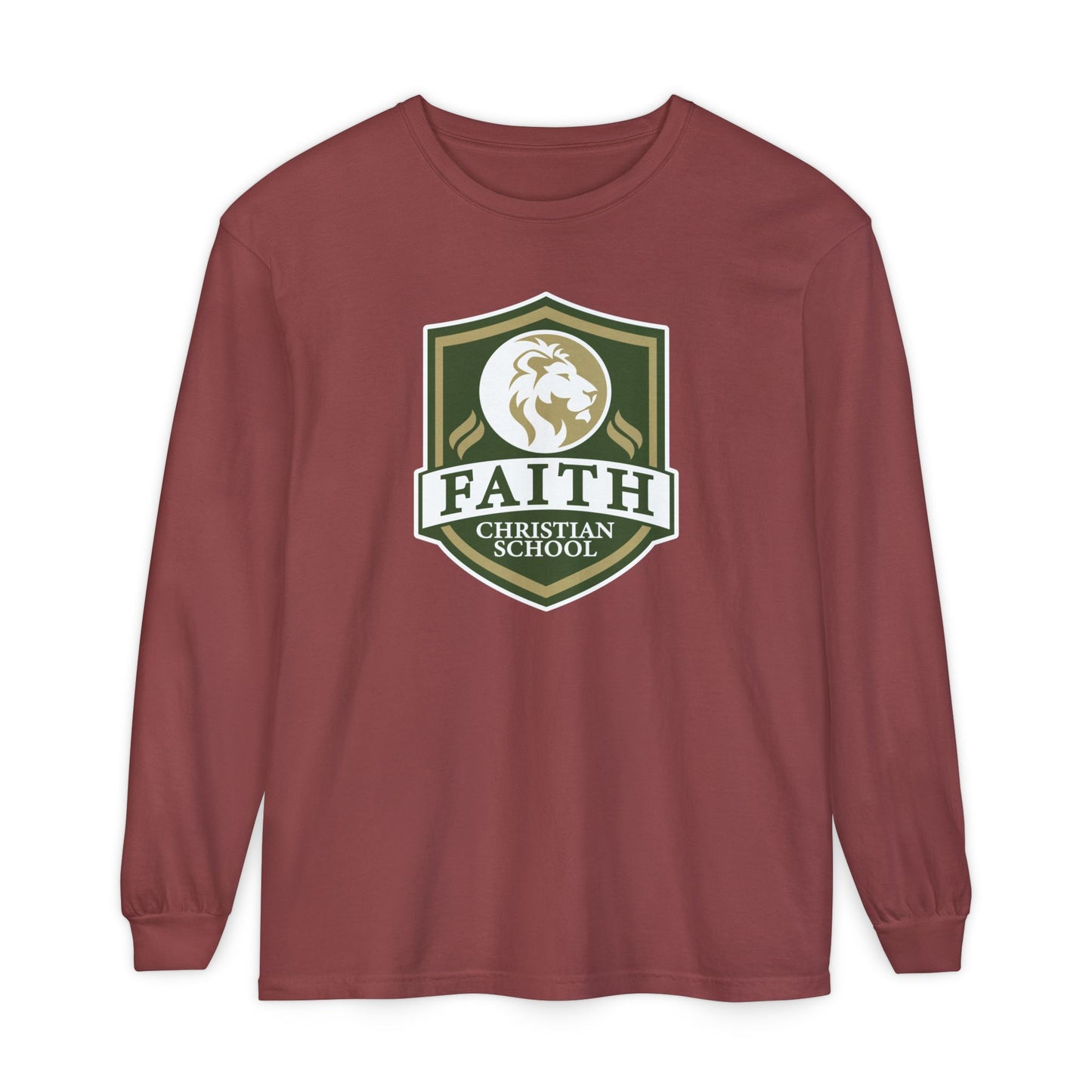 Garment-Dyed Long Sleeve Tee