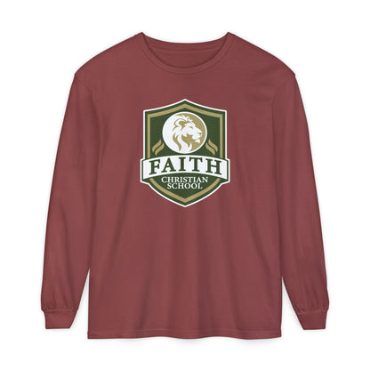 Garment-Dyed Long Sleeve Tee