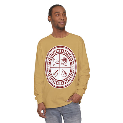 Garment-Dyed Long Sleeve Tee