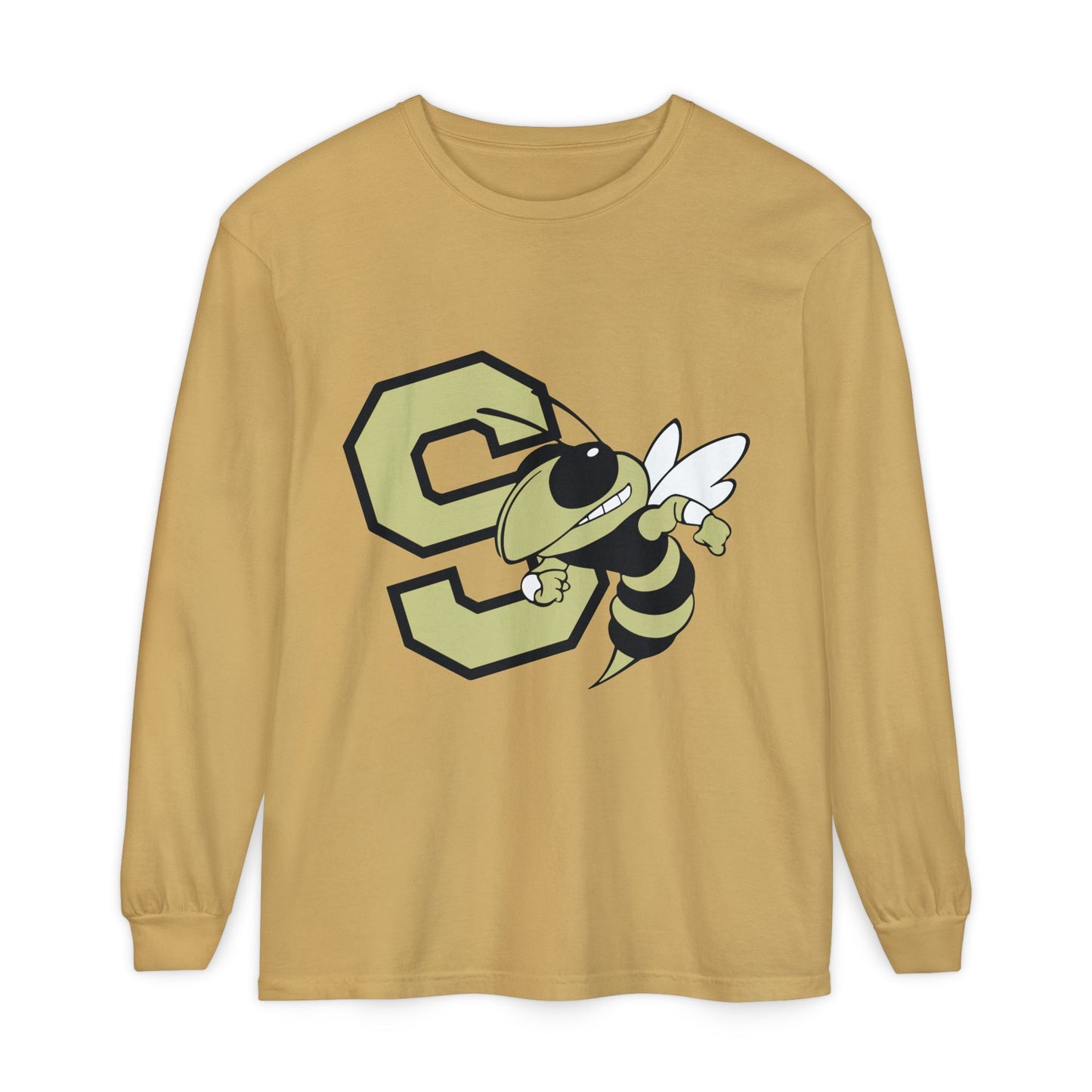 Garment-Dyed Long Sleeve Tee