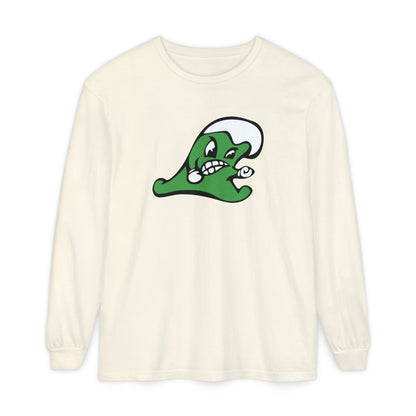 Garment-Dyed Long Sleeve Tee
