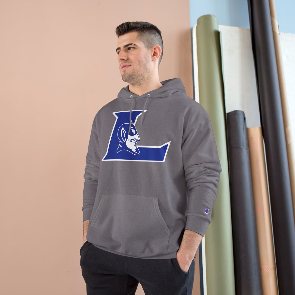 Champion Powerblend Fleece Pullover Hoodie