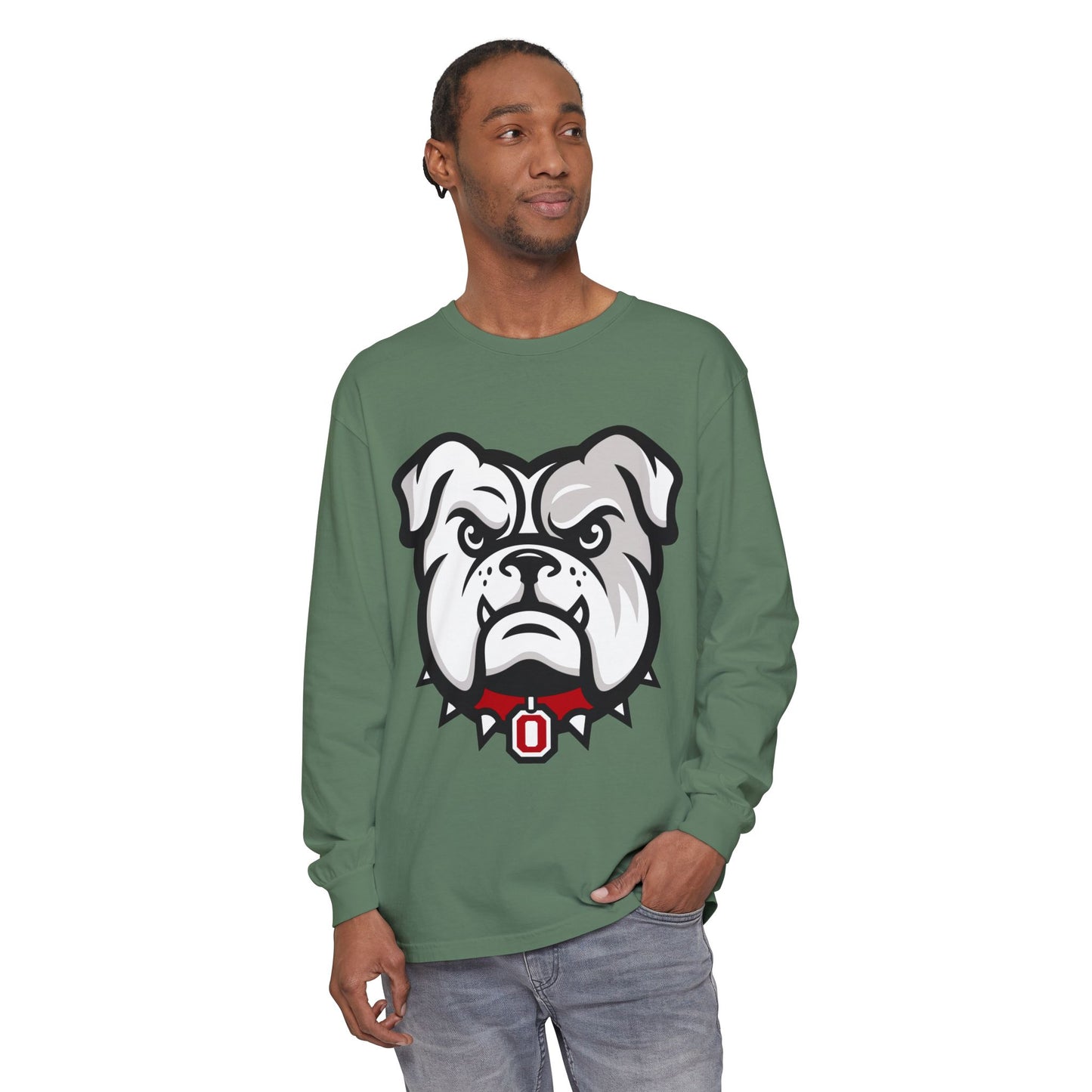 Garment-Dyed Long Sleeve Tee