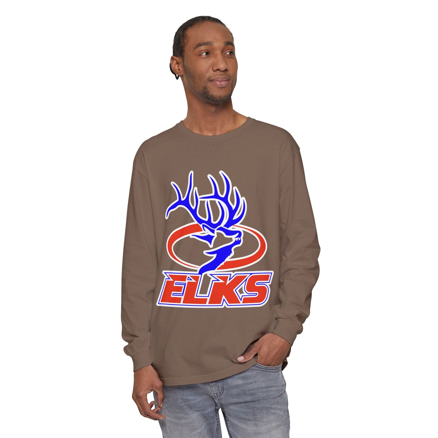 Garment-Dyed Long Sleeve Tee