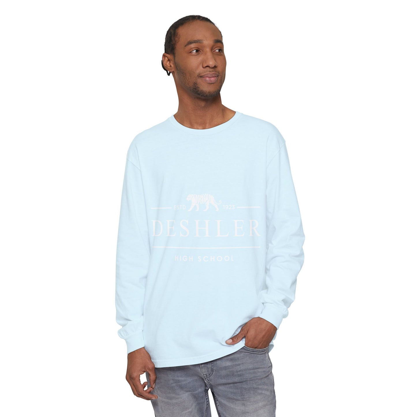 Garment-Dyed Long Sleeve Tee