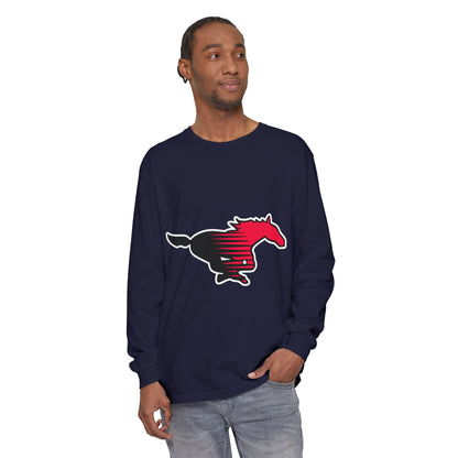 Garment-Dyed Long Sleeve Tee