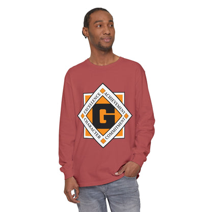 Garment-Dyed Long Sleeve Tee