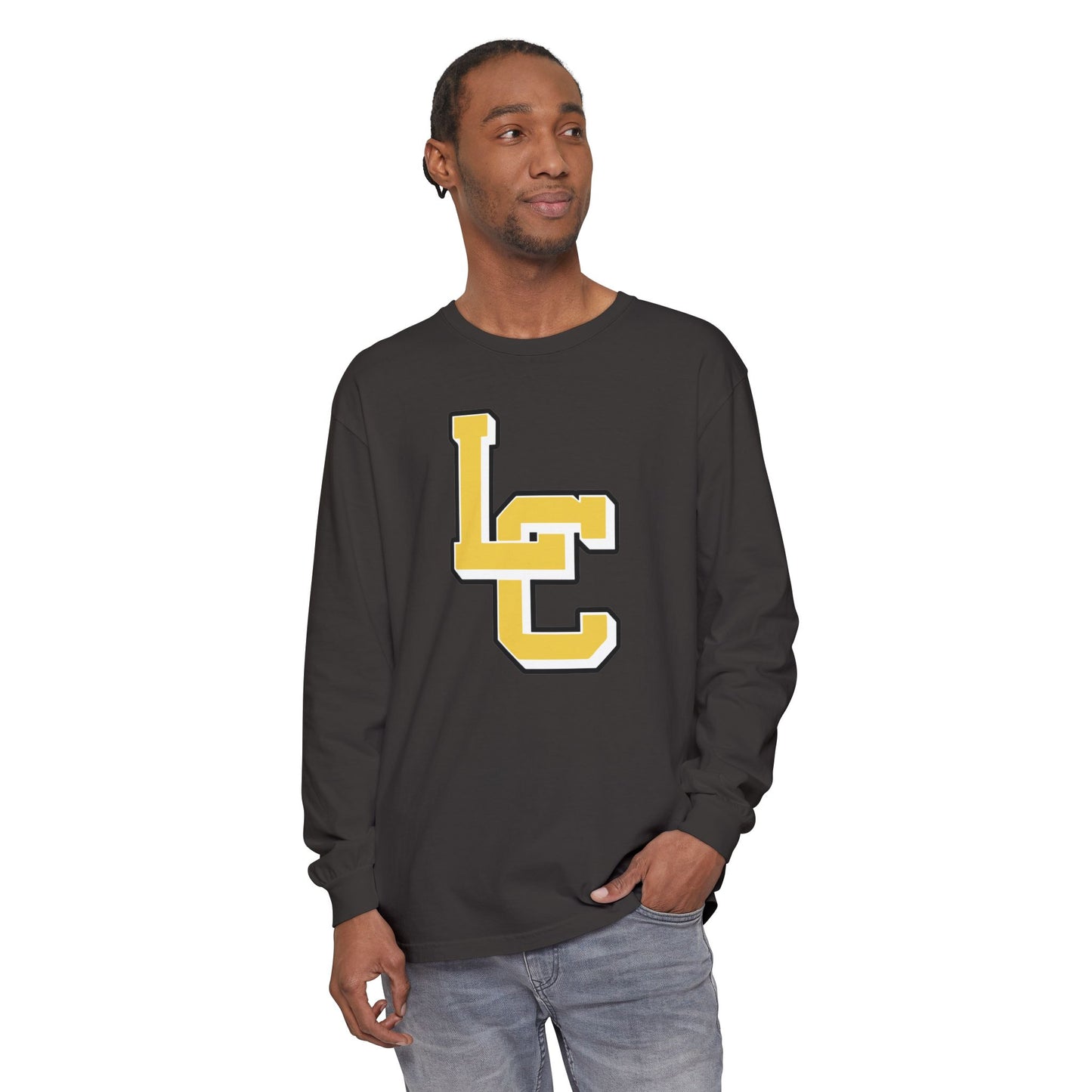Garment-Dyed Long Sleeve Tee