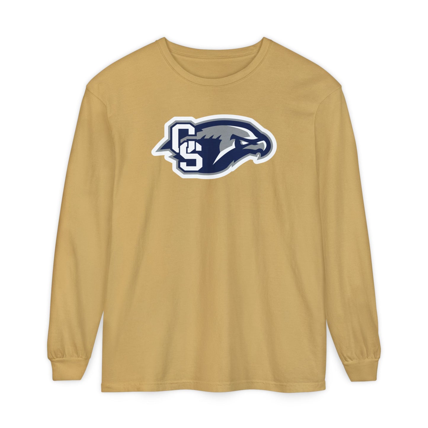 Garment-Dyed Long Sleeve Tee