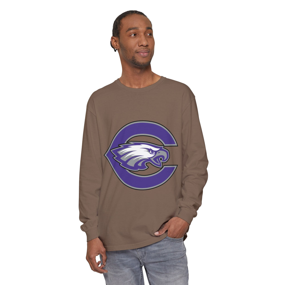 Garment-Dyed Long Sleeve Tee