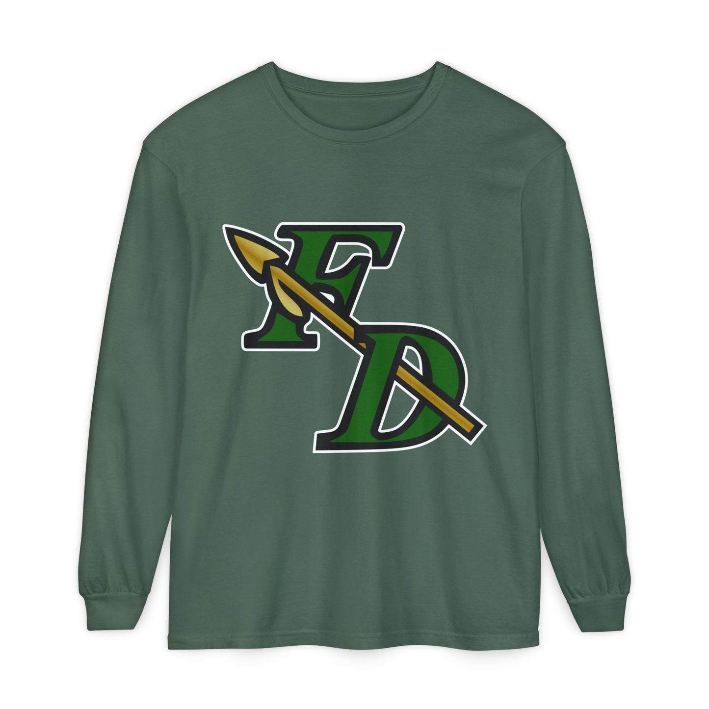Garment-Dyed Long Sleeve Tee