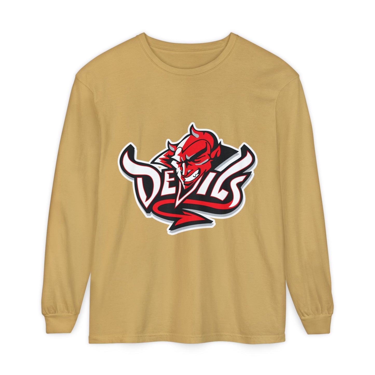 Garment-Dyed Long Sleeve Tee