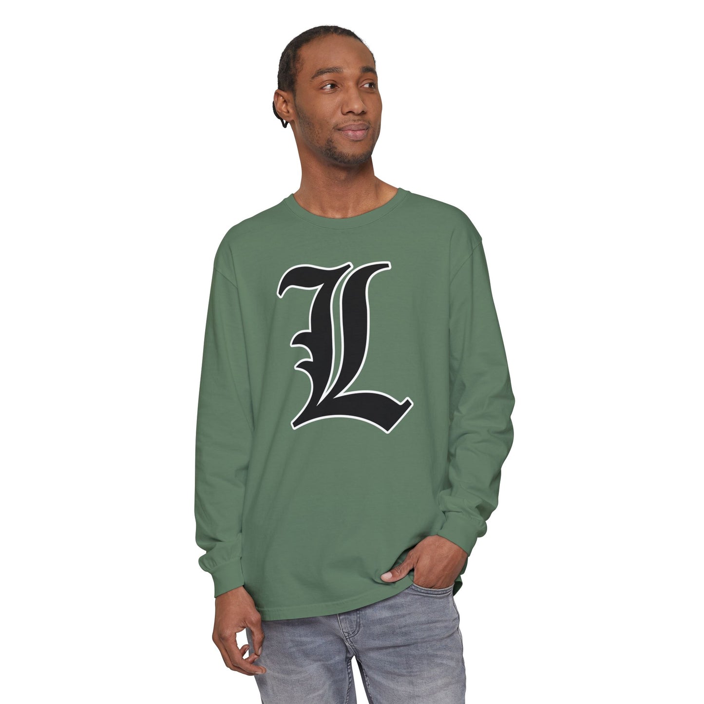 Garment-Dyed Long Sleeve Tee