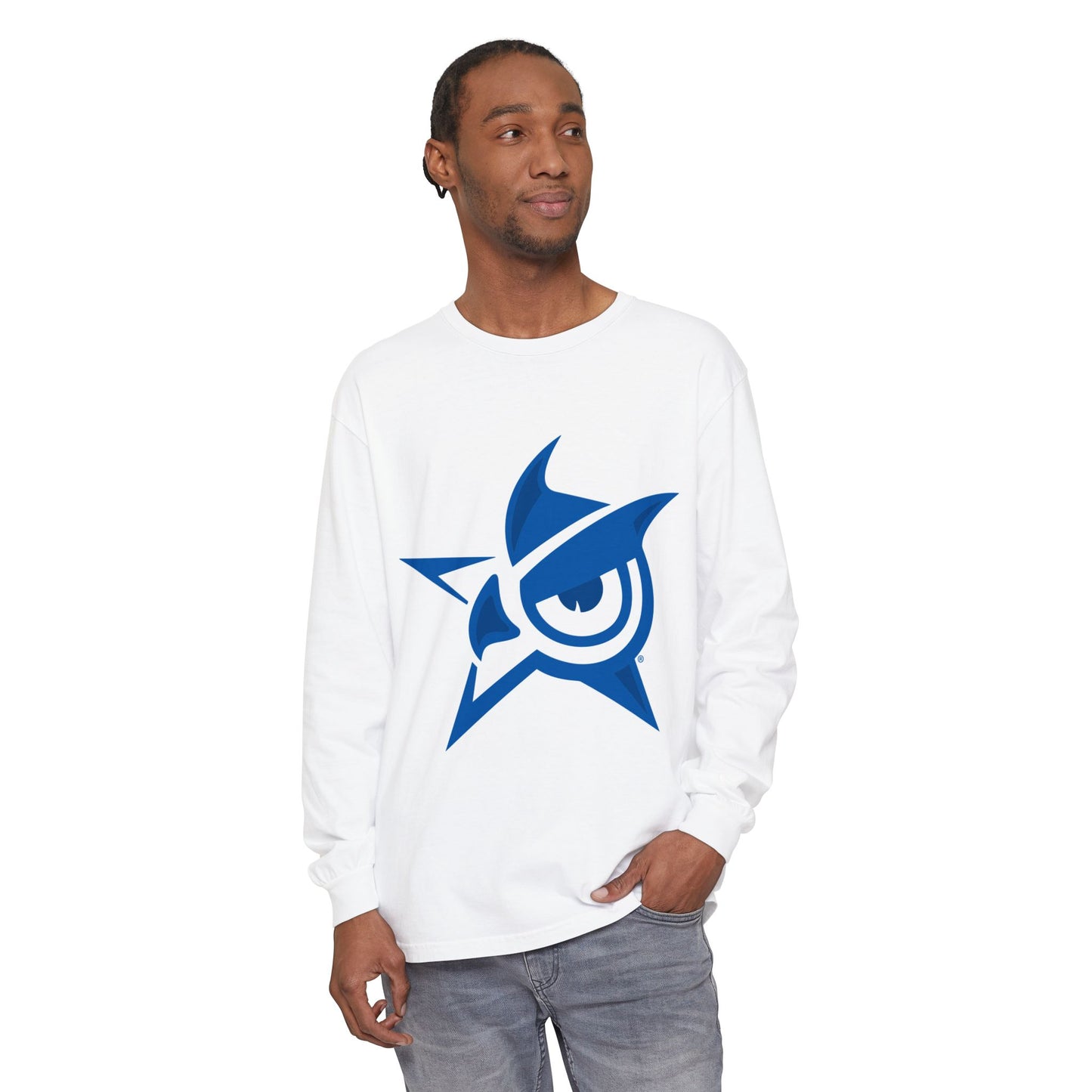Garment-Dyed Long Sleeve Tee