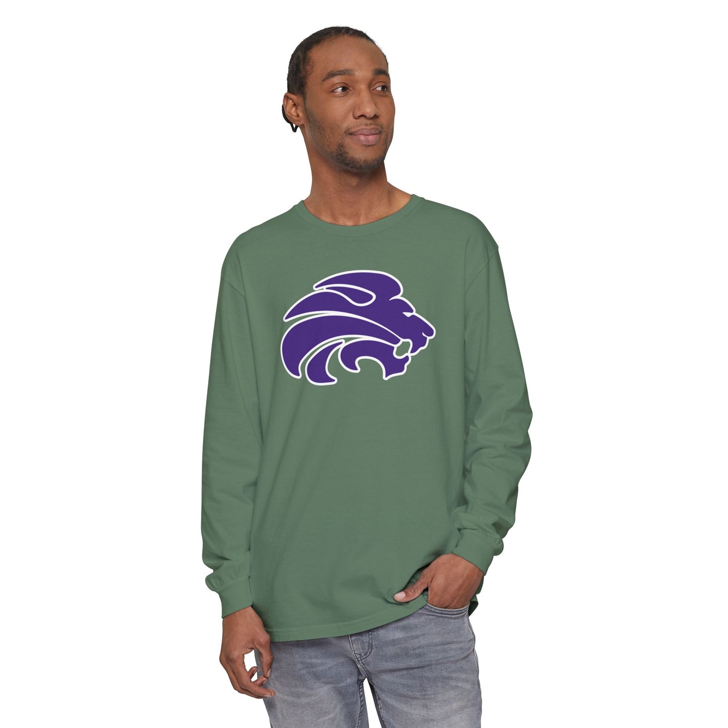 Garment-Dyed Long Sleeve Tee