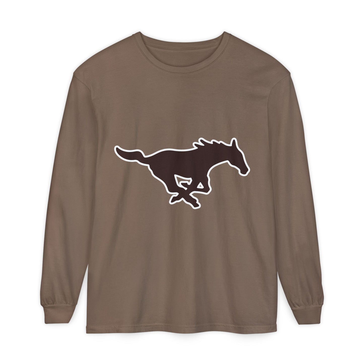 Garment-Dyed Long Sleeve Tee