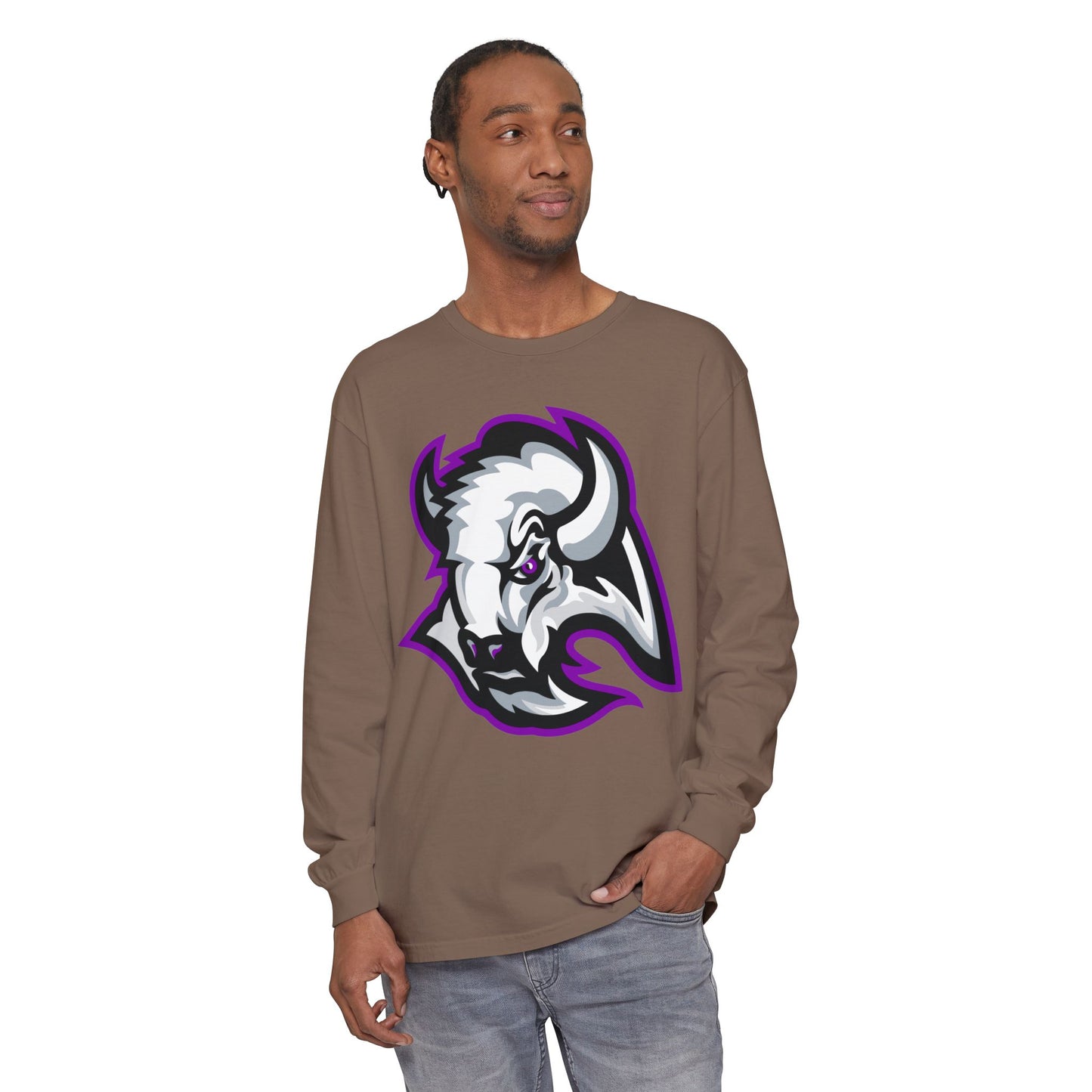 Garment-Dyed Long Sleeve Tee