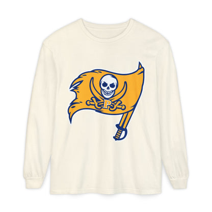 Garment-Dyed Long Sleeve Tee