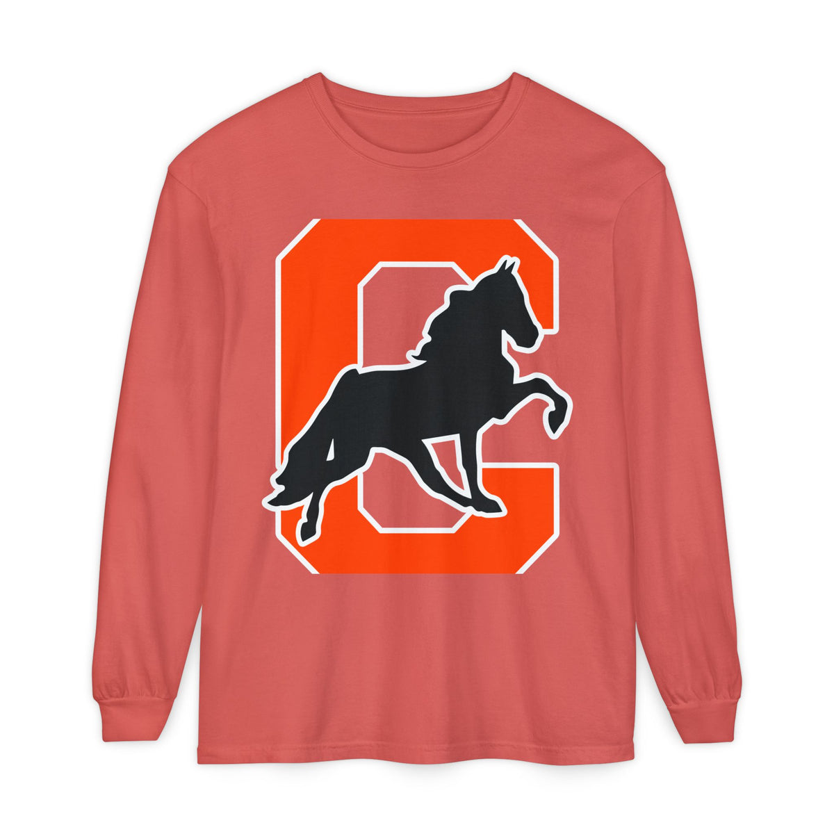 Garment-Dyed Long Sleeve Tee