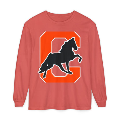 Garment-Dyed Long Sleeve Tee