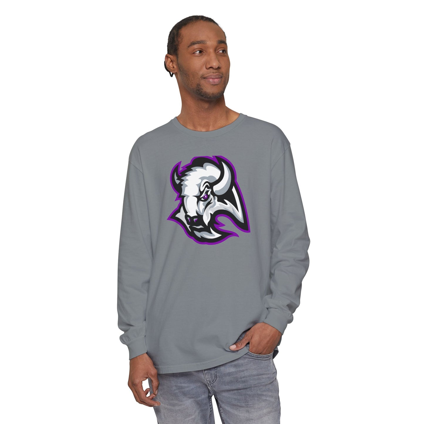 Garment-Dyed Long Sleeve Tee