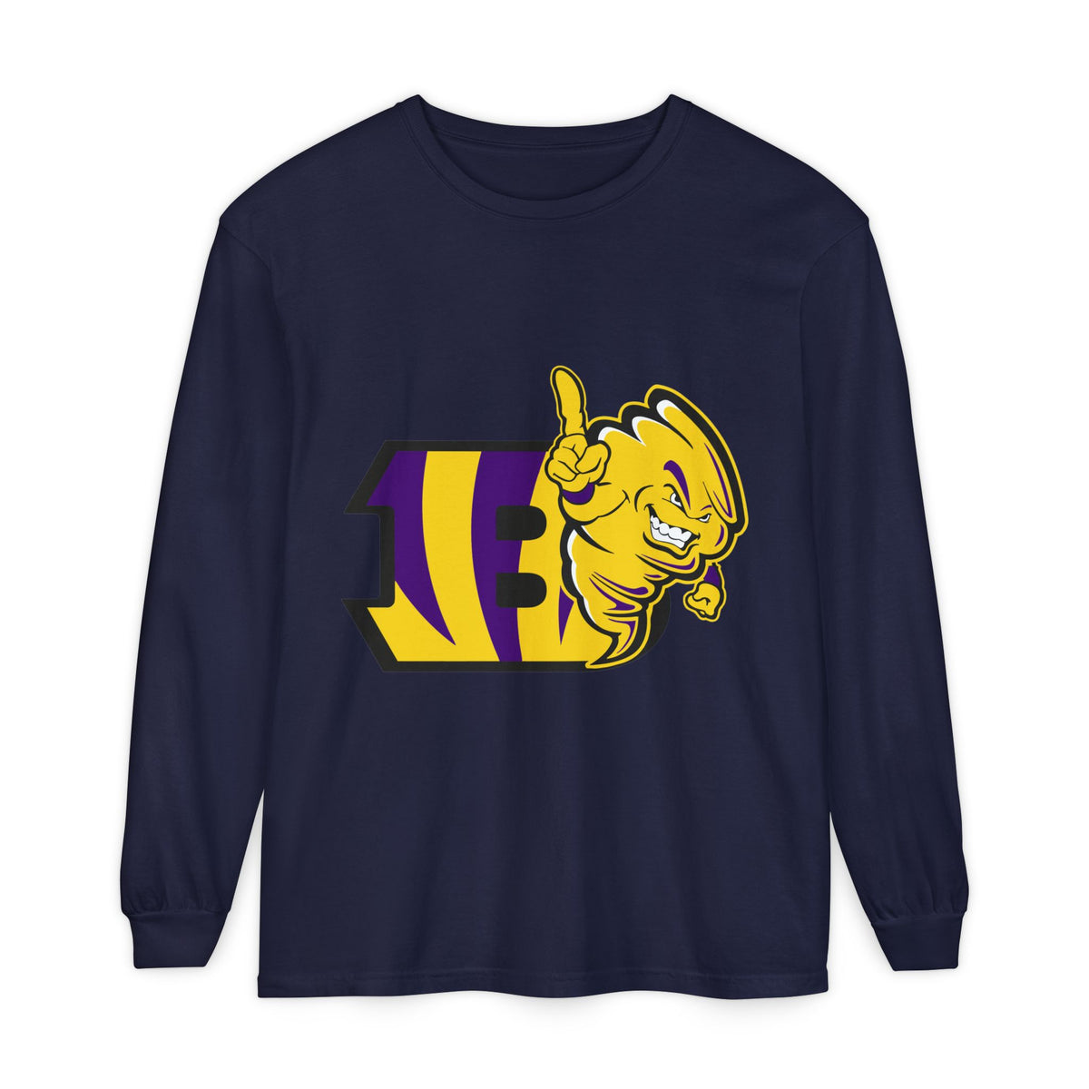 Garment-Dyed Long Sleeve Tee