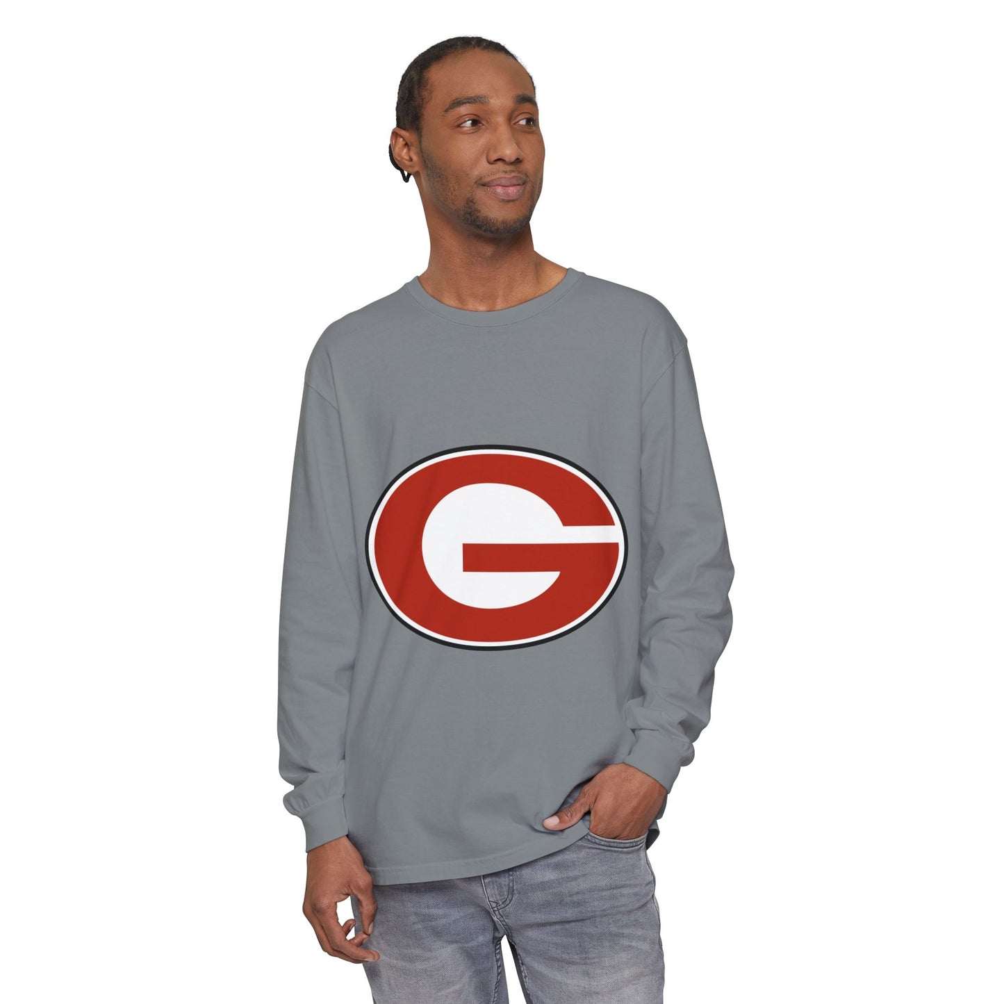 Garment-Dyed Long Sleeve Tee