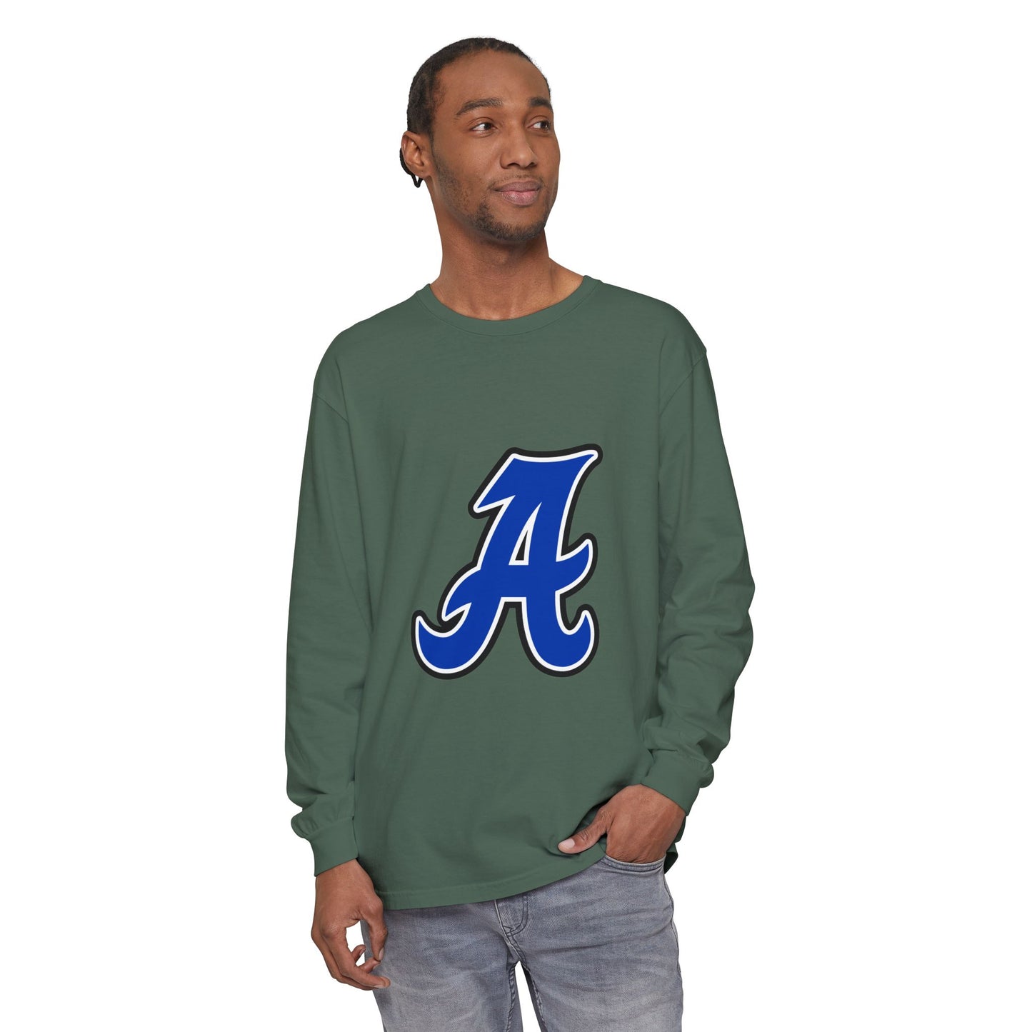 Garment-Dyed Long Sleeve Tee