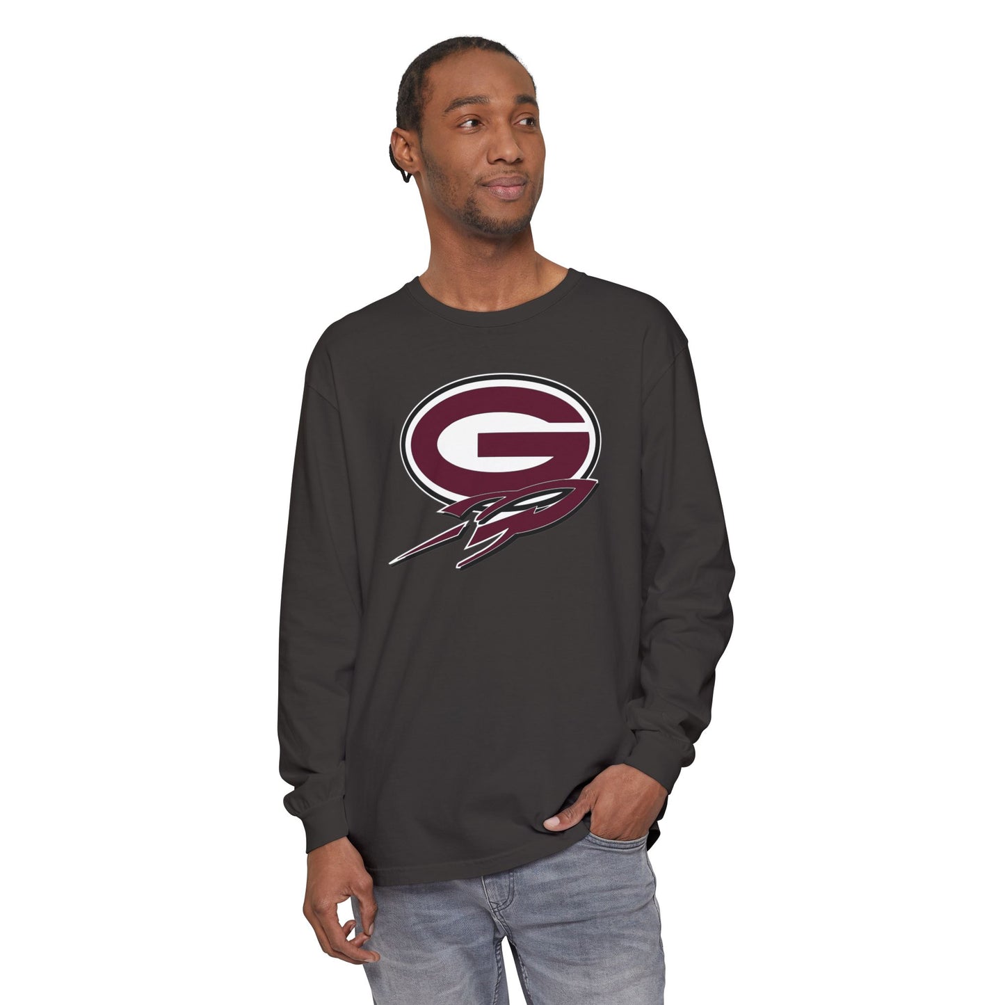 Garment-Dyed Long Sleeve Tee