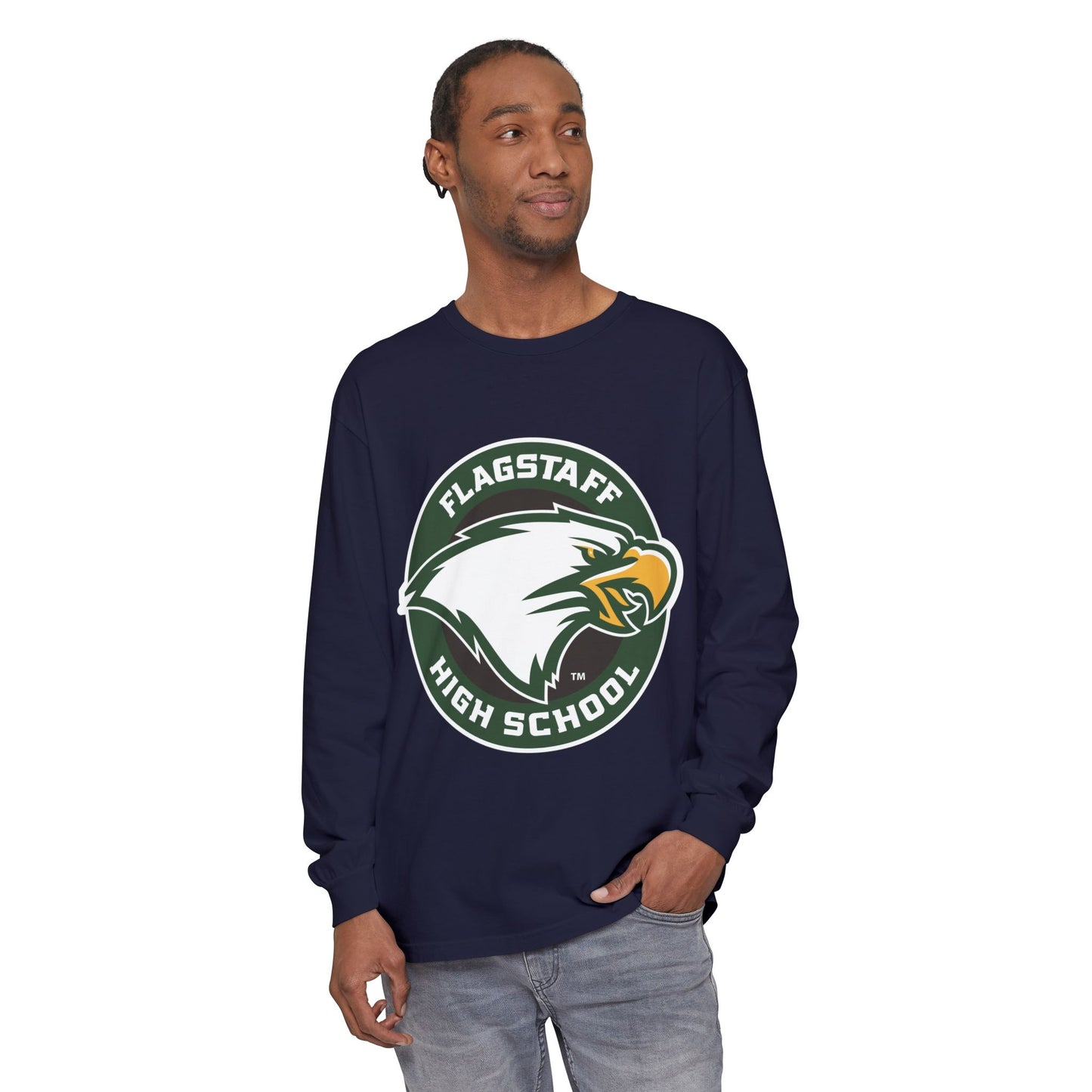 Garment-Dyed Long Sleeve Tee