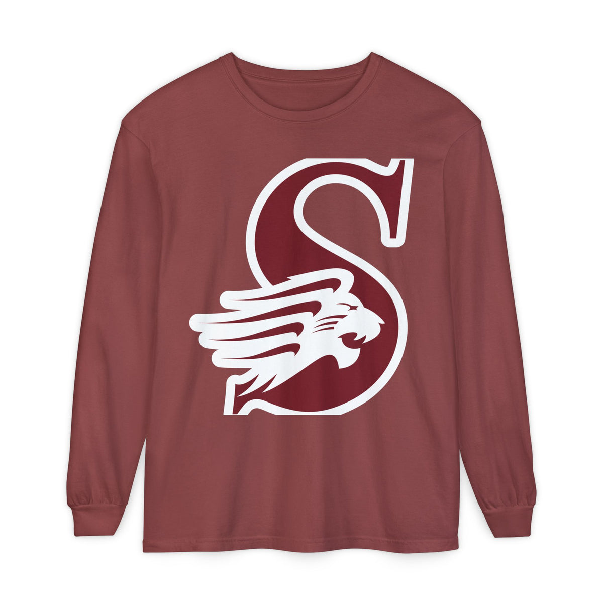Garment-Dyed Long Sleeve Tee