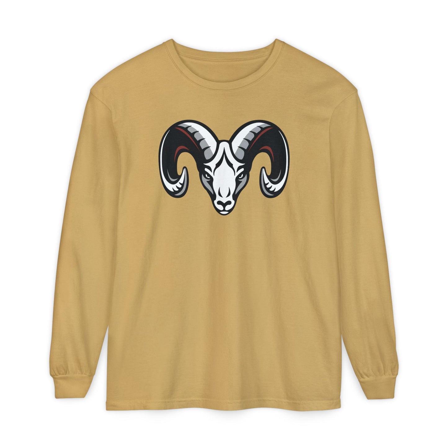 Garment-Dyed Long Sleeve Tee