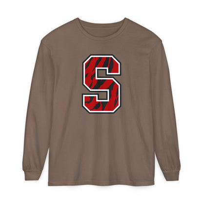 Garment-Dyed Long Sleeve Tee
