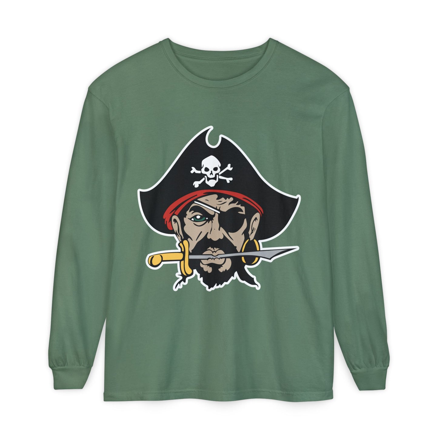 Garment-Dyed Long Sleeve Tee