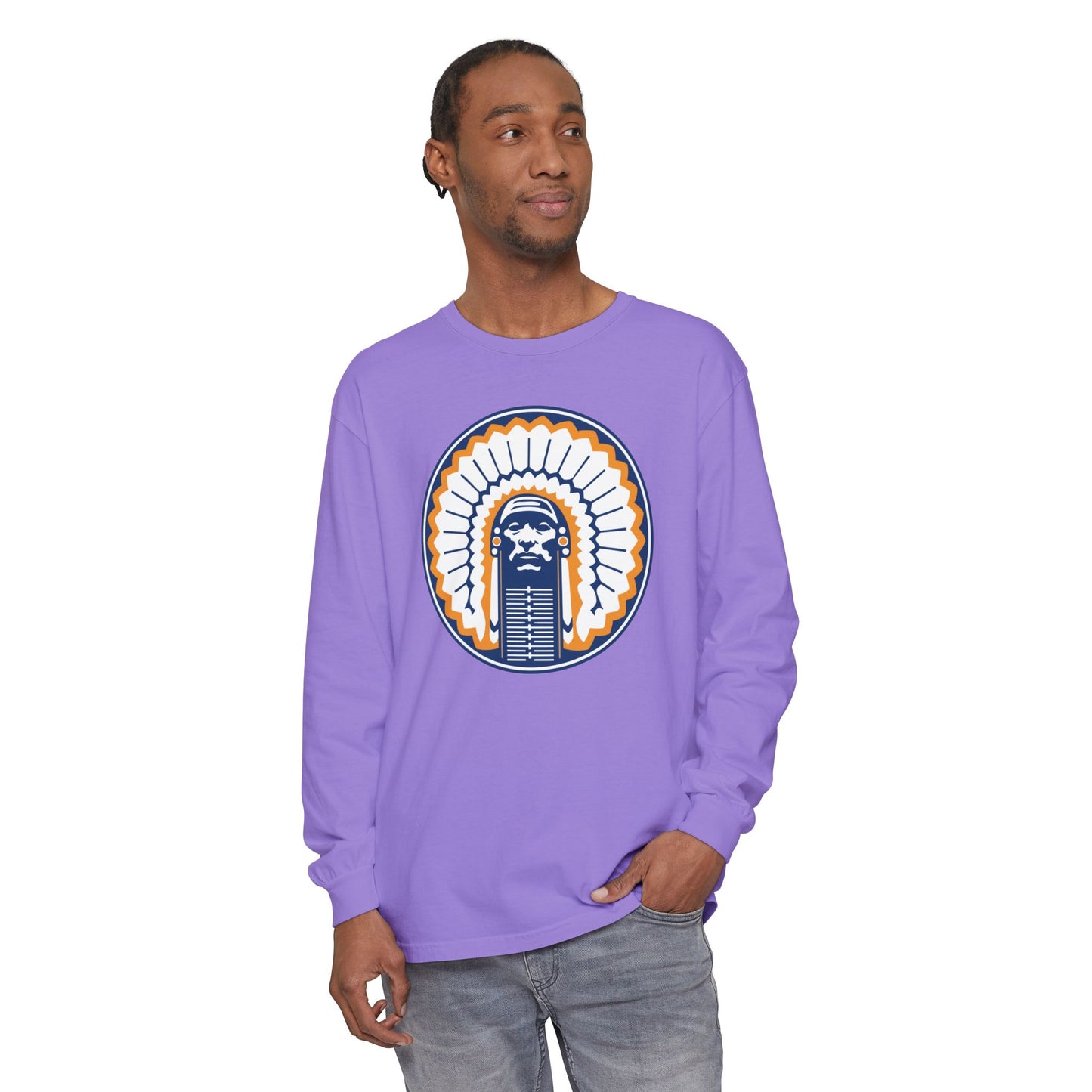 Garment-Dyed Long Sleeve Tee