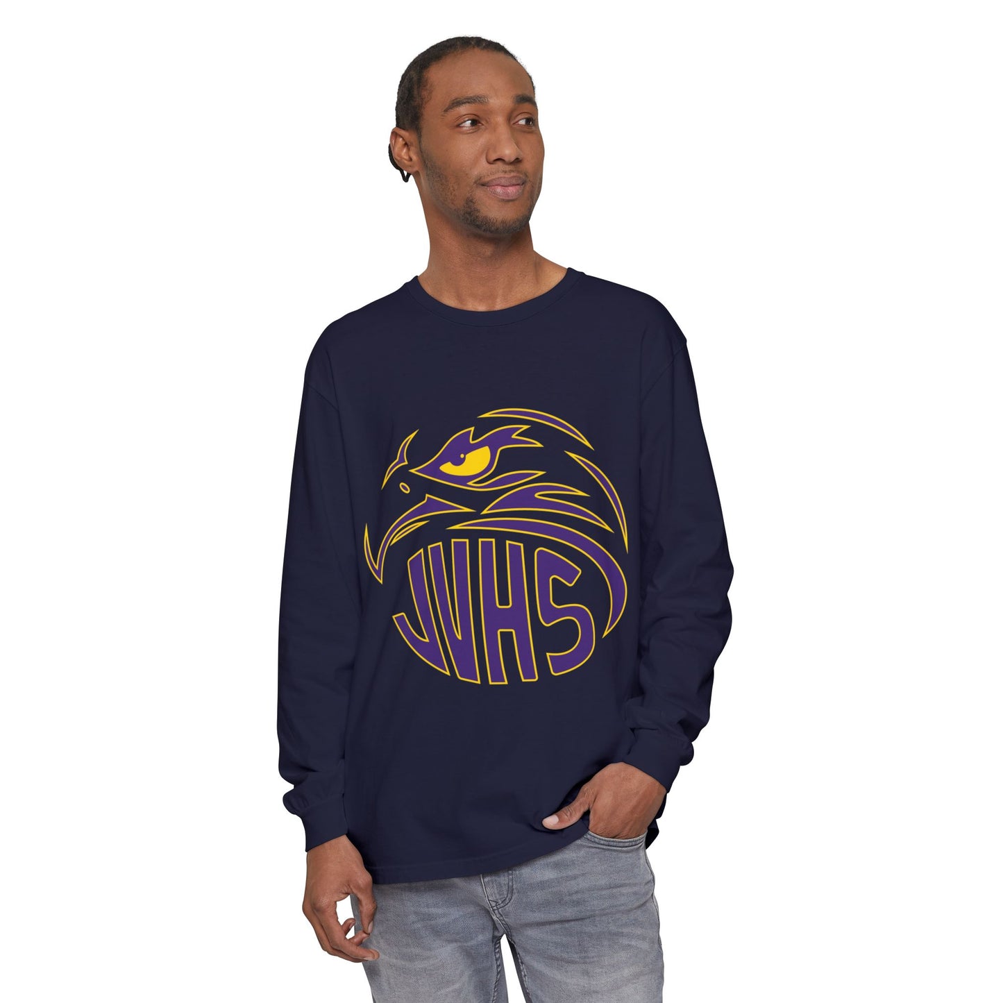 Garment-Dyed Long Sleeve Tee