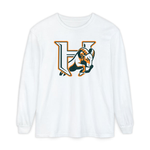 Garment-Dyed Long Sleeve Tee